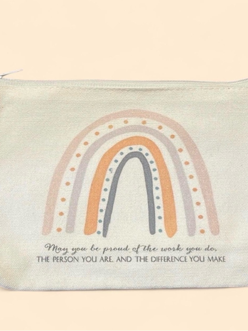 Canvas Makeup Bag